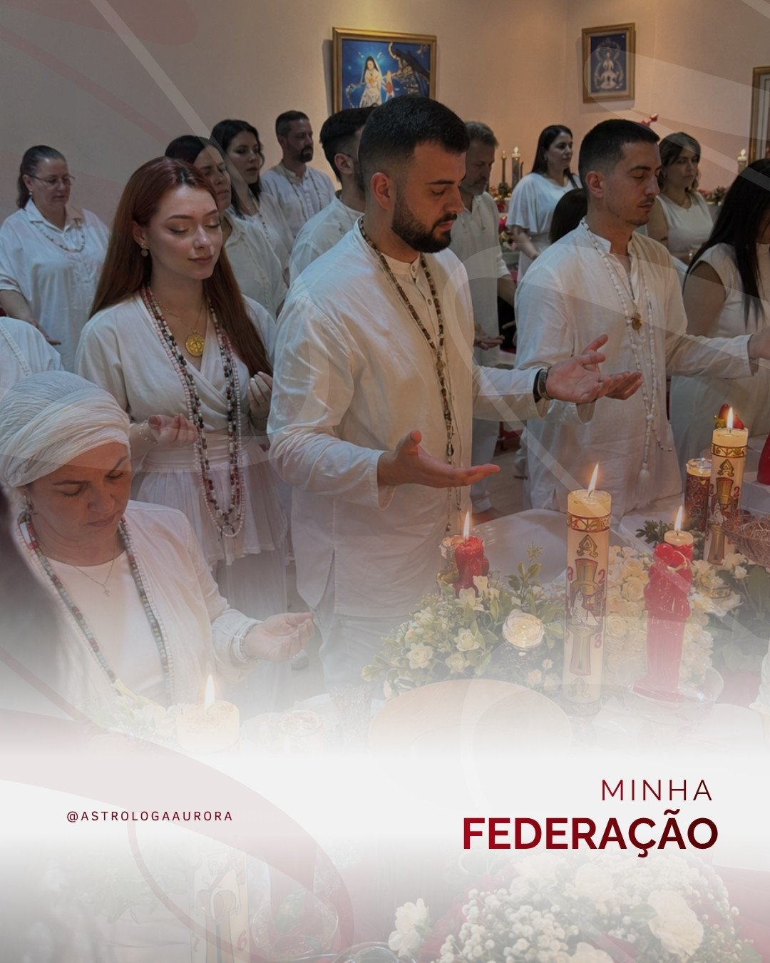 Cerimónia da Federação com a Astróloga Aurora